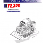 Takeuchi Tl250 Compact Loader Service Manual