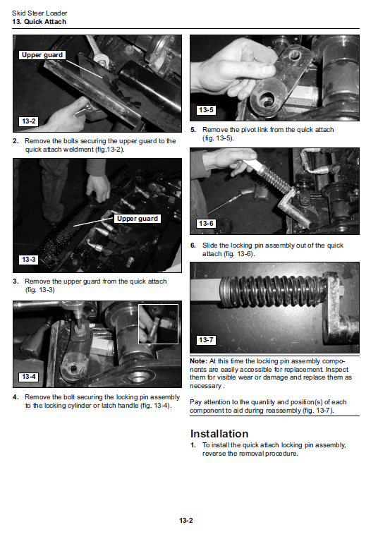 Takeuchi Ts50v And Ts60v Skidsteer Loader Service Manual