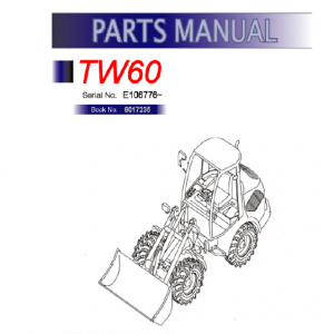 Takeuchi Tw60 Wheel Loader Service Manual