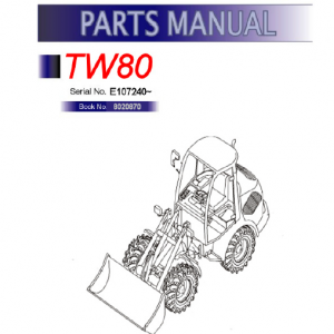 Takeuchi Tw80 Wheel Loader Service Manual