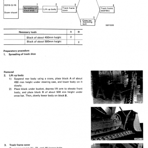 Komatsu D31-16, D31s-16, D31q-16 Dozer Service Manual