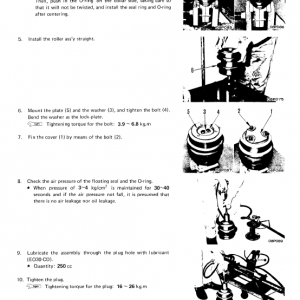 Komatsu D40a-1, D40p-1, D45a-1, D45p-1, D45s-1 Dozer Manual