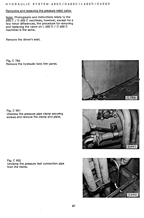 Komatsu D600c, D600d, 600c And L600d Dozer Service Manual