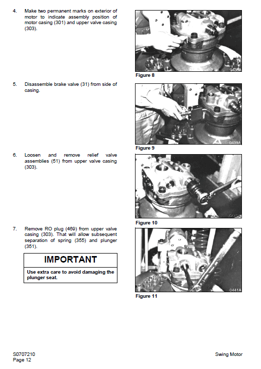 Daewoo Solar S220ll Excavator Service Manual