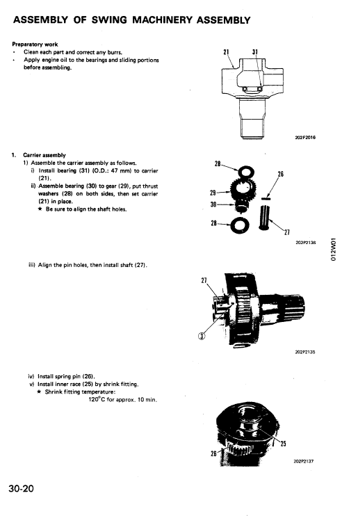 Komatsu Pc75uu-1 Excavator Service Manual