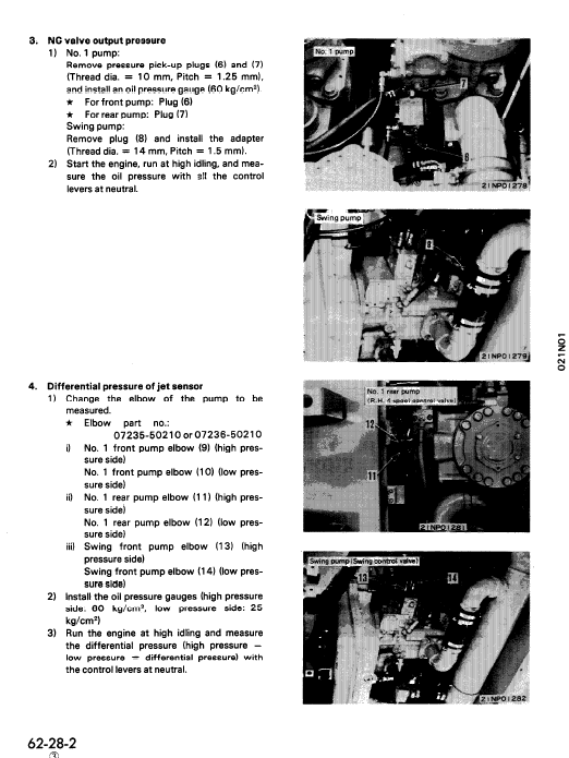 Komatsu Pc1000-1, Pc1000lc-1, Pc1000se-1, Pc1000sp-1 Excavator Manual