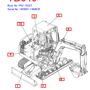 Takeuchi Tb045 Compact Excavator Service Manual