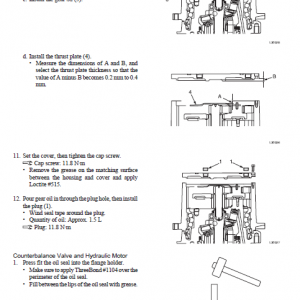 Takeuchi Tb175 And Tb175w Excavator Service Manual