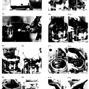 Komatsu D20a-6, D20p-6, D20p-6a, D20pl-6 Dozer Service Manual