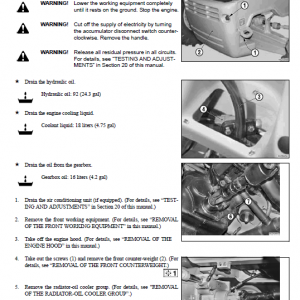 Komatsu Wb150aws-2n Backhoe Loader Service Manual