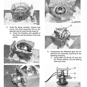 Komatsu Hm350-2 Dump Truck Service Manual