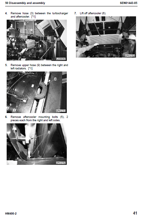 Komatsu Hm400-2 Dump Truck Service Manual