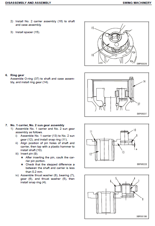 Komatsu Pc128us-2, Pc138us-2 And Pcn138uslc-2e0 Excavator Manual