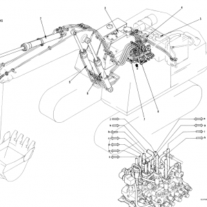 Komatsu Pc180lc-3, Pc180llc-3, Pc180nlc-3 Excavator Manual