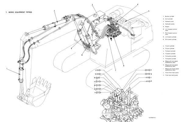 Komatsu Pc180lc-3, Pc180llc-3, Pc180nlc-3 Excavator Manual