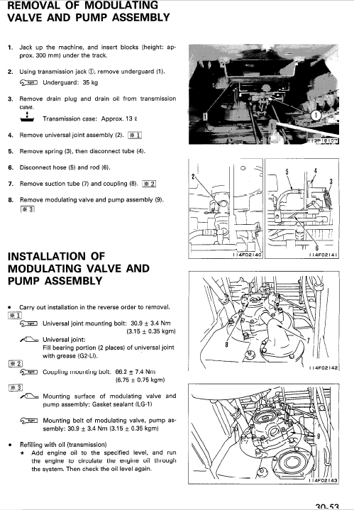 Komatsu D31p-20a, D31s-20, D31q-20, D37e-5, D37p-5a Dozer Manual