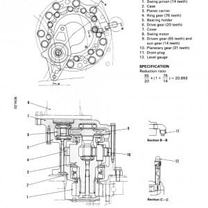 Komatsu Pc150lc-5 Excavator Service Manual