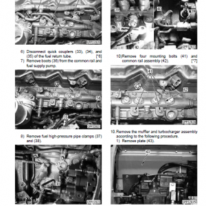 Komatsu Pc88mr-8 Excavator Service Manual