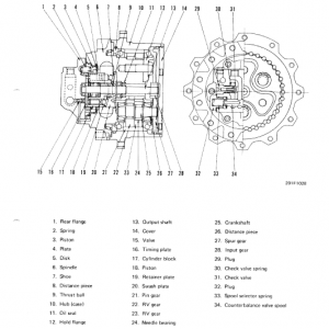 Komatsu Pc60-5, Pc60l-5, Pc60u-5 Excavator Service Manual