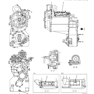 Komatsu Gd825a-2 Motor Grader Service Manual