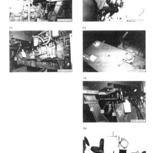 Komatsu Gd525a-1, Gd525a-1a, Gd525a-1b, Gd525-1c Grader Manual