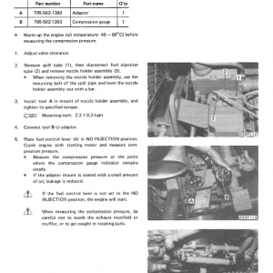 Komatsu Gd600r-3, Gd605r-3, Gd650r-3 Grader Service Manual