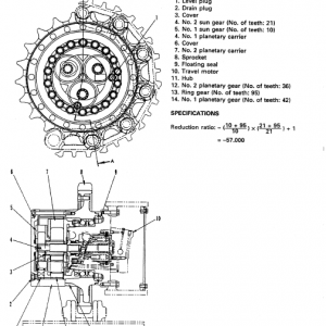 Komatsu Pc200lc-6 Excavator Service Manual