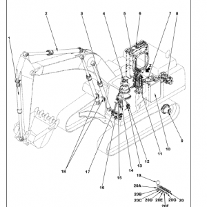 Komatsu Pc360lc-10, Pc390lc-10 Excavator Service Manual