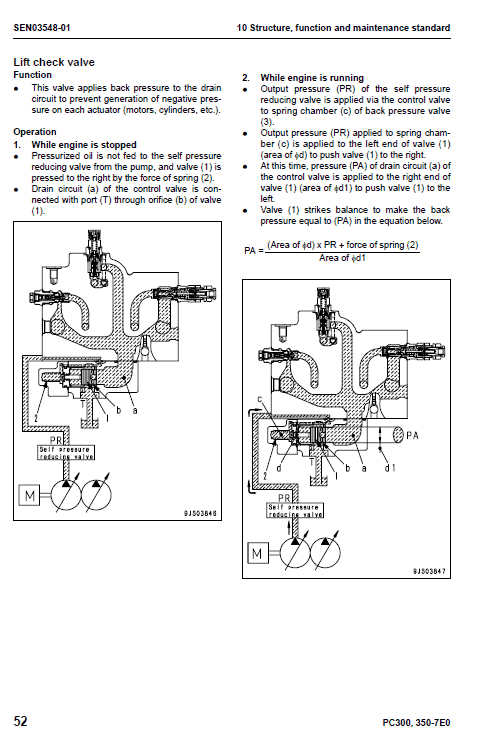 Komatsu Pc300-7e0, Pc300lc-7eo, Pc350-7e0, Pc350lc-7e0 Excavator Manual