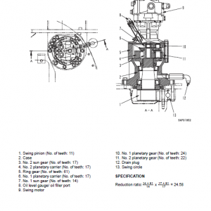 Komatsu Pc130-7 Excavator Service Manual