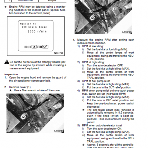 Komatsu Pc160lc-7 Excavator Service Manual