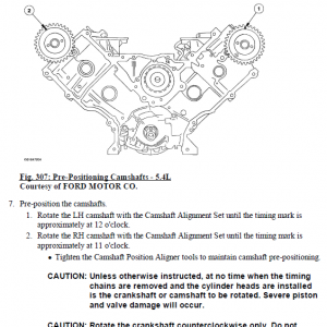 Ford F150 Pickup Repair And Service Manual For Year: 2001-2003