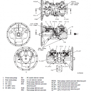 Komatsu Pc340c-7k, Pc340nlc-7k Excavator Service Manual