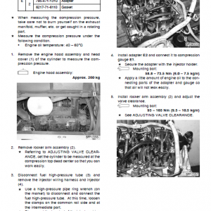 Komatsu Pc750se-7k, Pc750lc-7k Excavator Service Manual