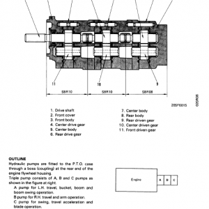 Komatsu Pc20-6, Pc30-6, Pc40-6 Excavator Service Manual