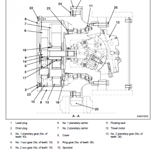 Komatsu Pc390ll-10 Log Loader Service Manual