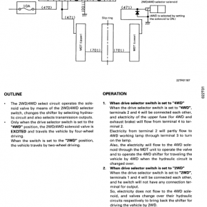 Komatsu Lw80 Crane Service Manual