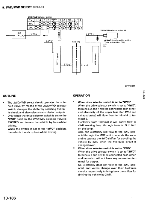 Komatsu Lw80 Crane Service Manual