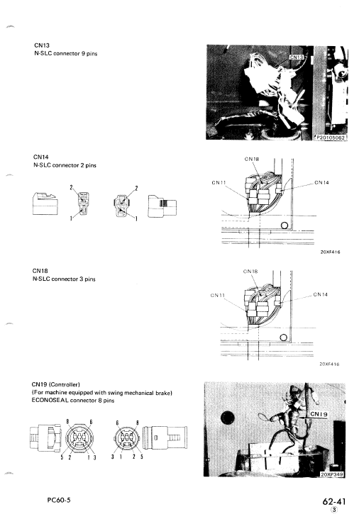 Komatsu Pc60-5, Pc60l-5, Pc60u-5 Excavator Service Manual