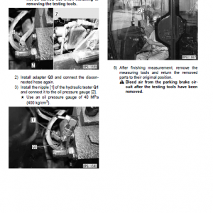 Komatsu Gd555-5, Gd655-5, Gd675-5 Grader Service Manual