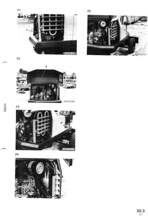 Komatsu Pw05-1 Excavator Service Manual