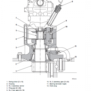 Komatsu Pc75r-2 Excavator Service Manual