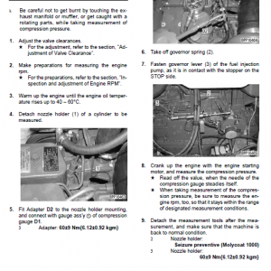 Komatsu Pc210-7k, Pc210lc-7k, Pc240lc-7k, Pc240nlc-7k Excavator Manual