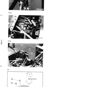 Komatsu Pw05-1 Excavator Service Manual