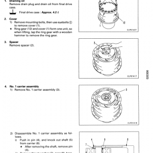 Komatsu Pc100-6, Pc120-6, Pc120lc-6, Pc130-6 Excavator Manual