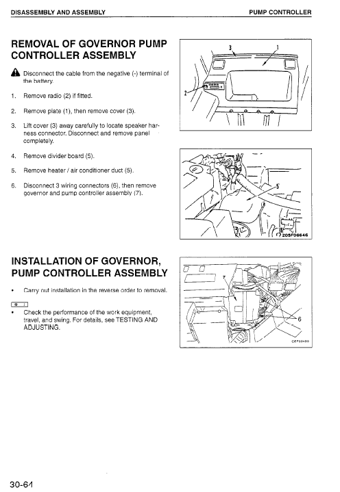 Komatsu Pc150-6k, Pc150lc-6k Excavator Service Manual