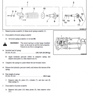 Komatsu Pc200ll-6 Pc220ll-6 Excavator Service Manual