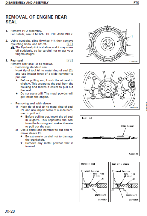 Komatsu Pc750se-6k Excavator Service Manual