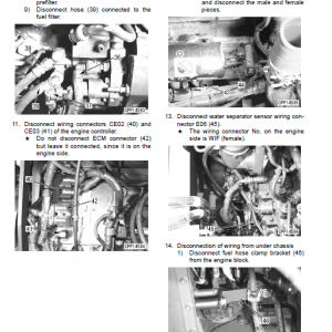 Komatsu Pc160lc-7e0, Pc180lc-7e0, Pc180nlc-7e0 Excavator Manual