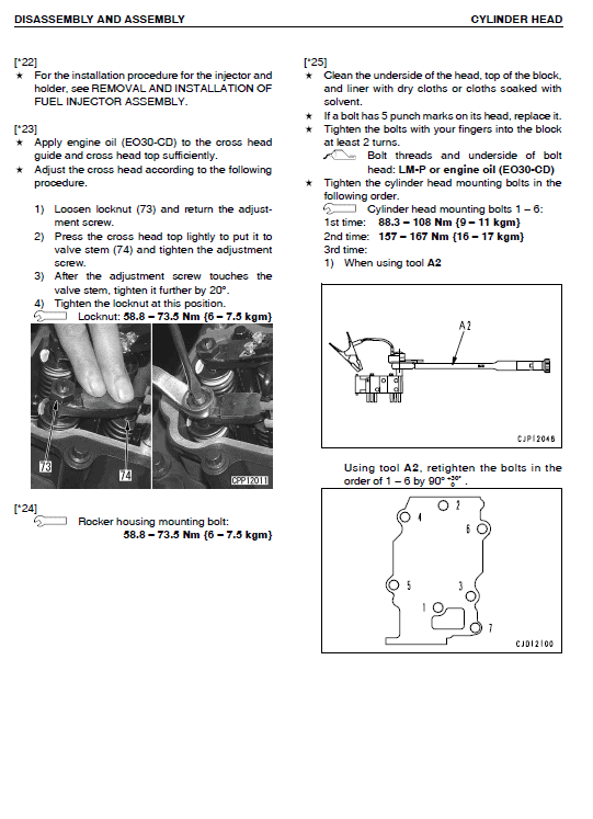 Komatsu Pc450-7k And Pc450lc-7k Excavator Service Manual